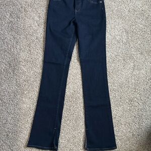 Express Navy Flare Jeans